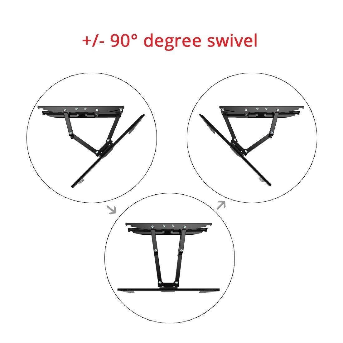 Fleximounts A22 TV Wall Mount for Most 32"-60" LED LCD Plasma Flat Screen up to VESA 400x400mm with Full Motion Articulating Tilt Swivel Bracket