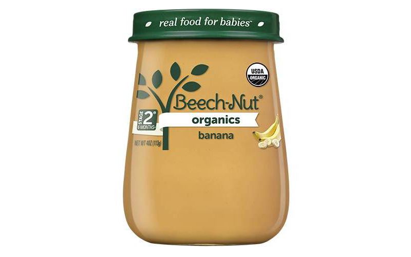 Beech-Nut Organics Bananas Baby Food Jar - 4oz