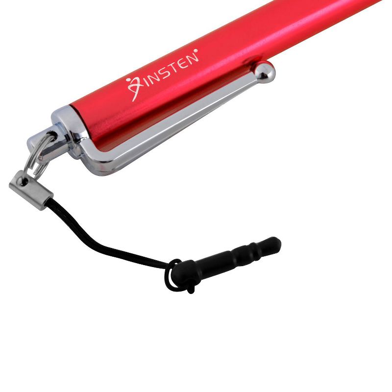 KMD 4 Stylus Pens Pack Black Red Blue (Pen Styluses Set) Compatible with Nintendo New 3DS-XL