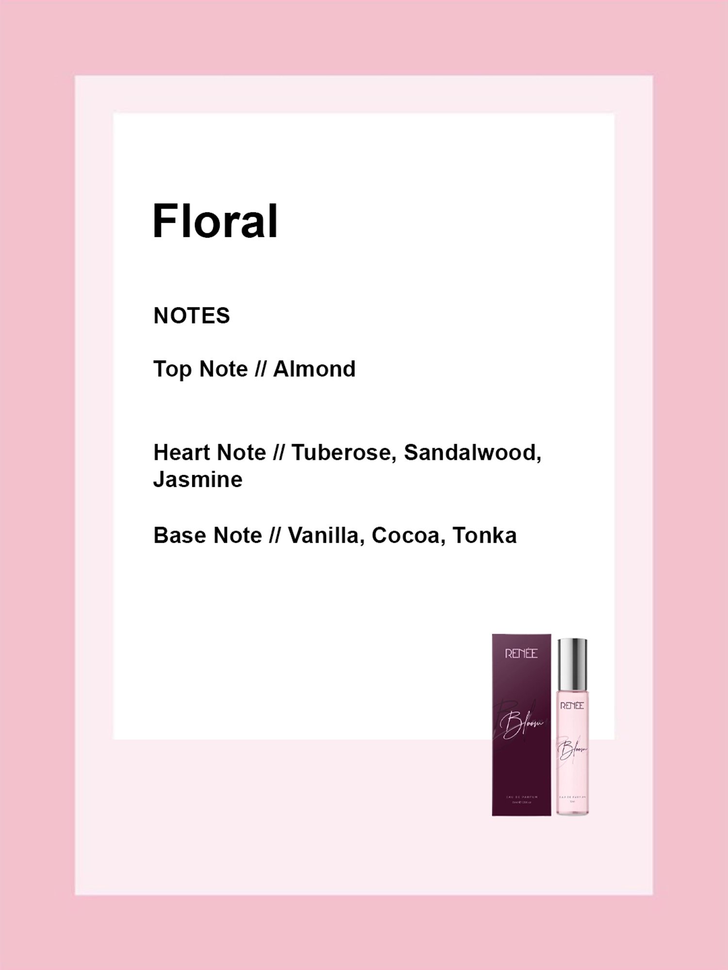 RENEE Eau de Parfum Bloom - 15 ml