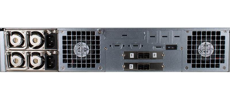RAID Machine R2212RM 12-bay 12G SAS / SATA Rackmount JBOD Enclosure w/ Redundant PSU