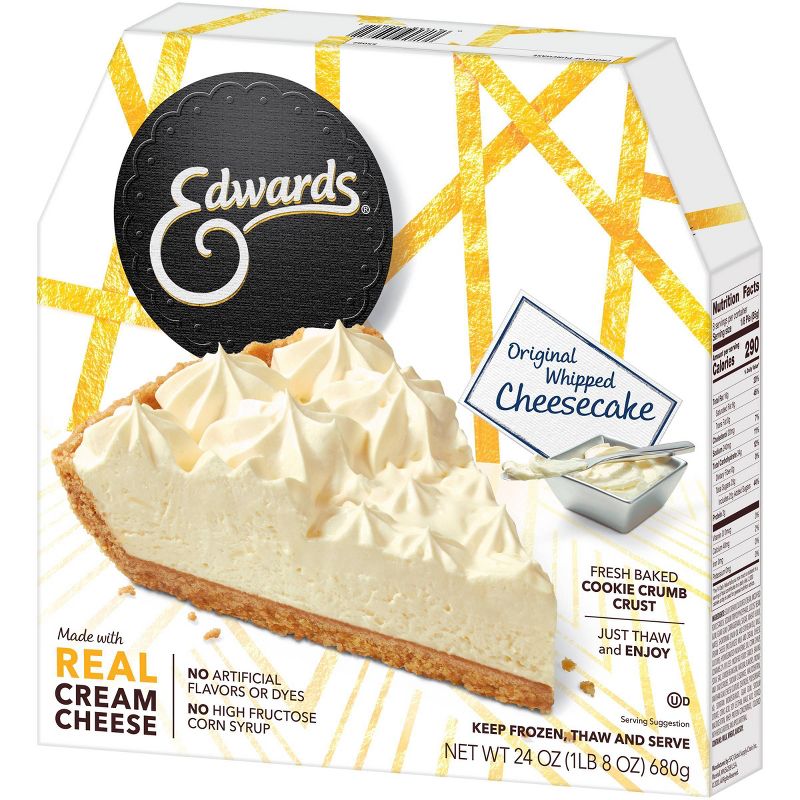 Edwards Frozen Original Whipped Cheesecake - 24oz