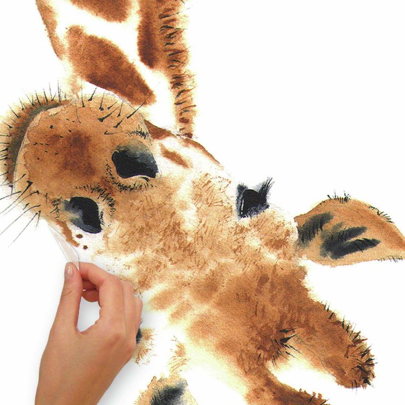 RoomMates Giraffe Peel and Stick Giant Wall Decal