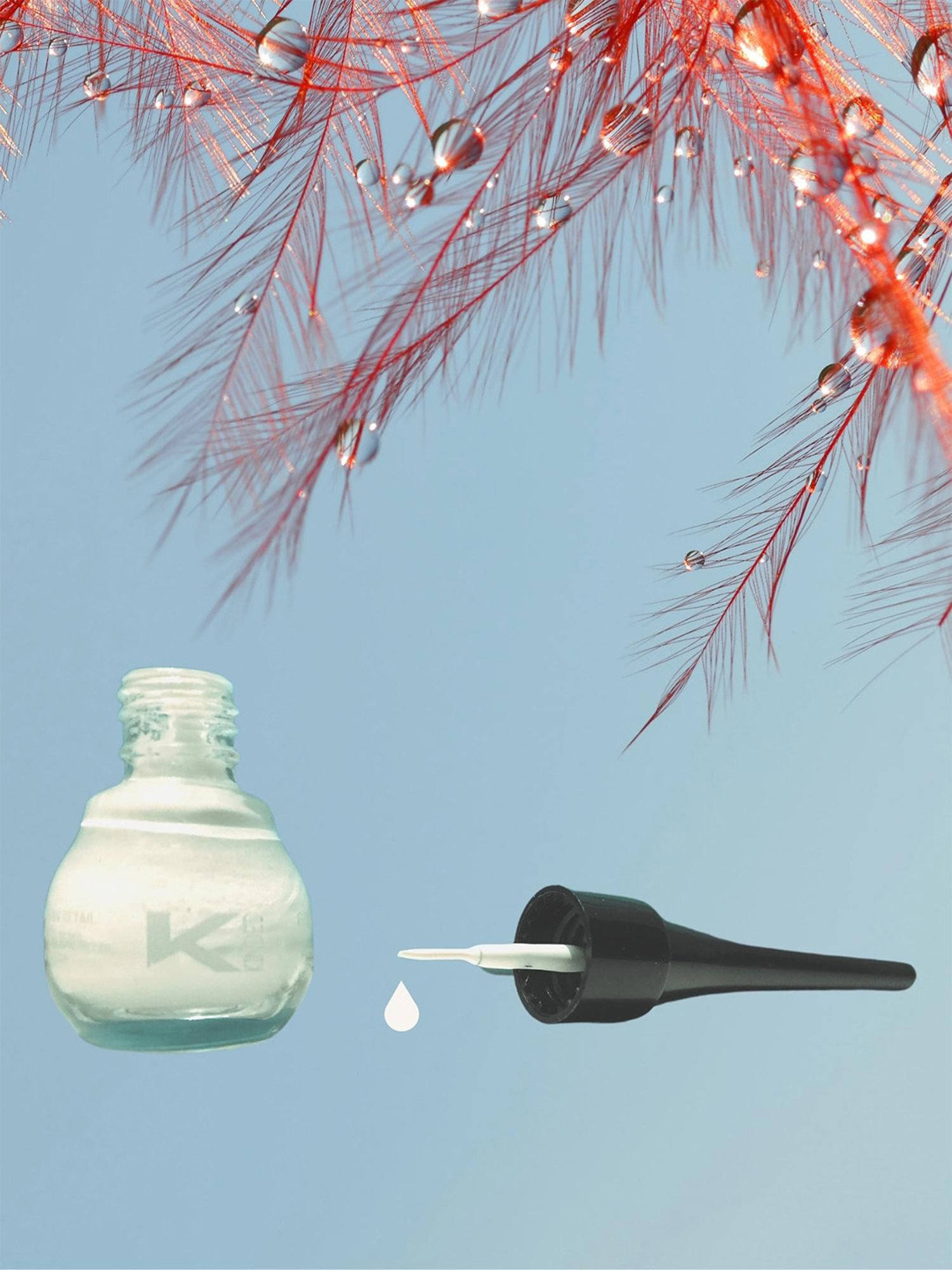 KINDED Eye Liner Liquid White Pearl - 5 ml