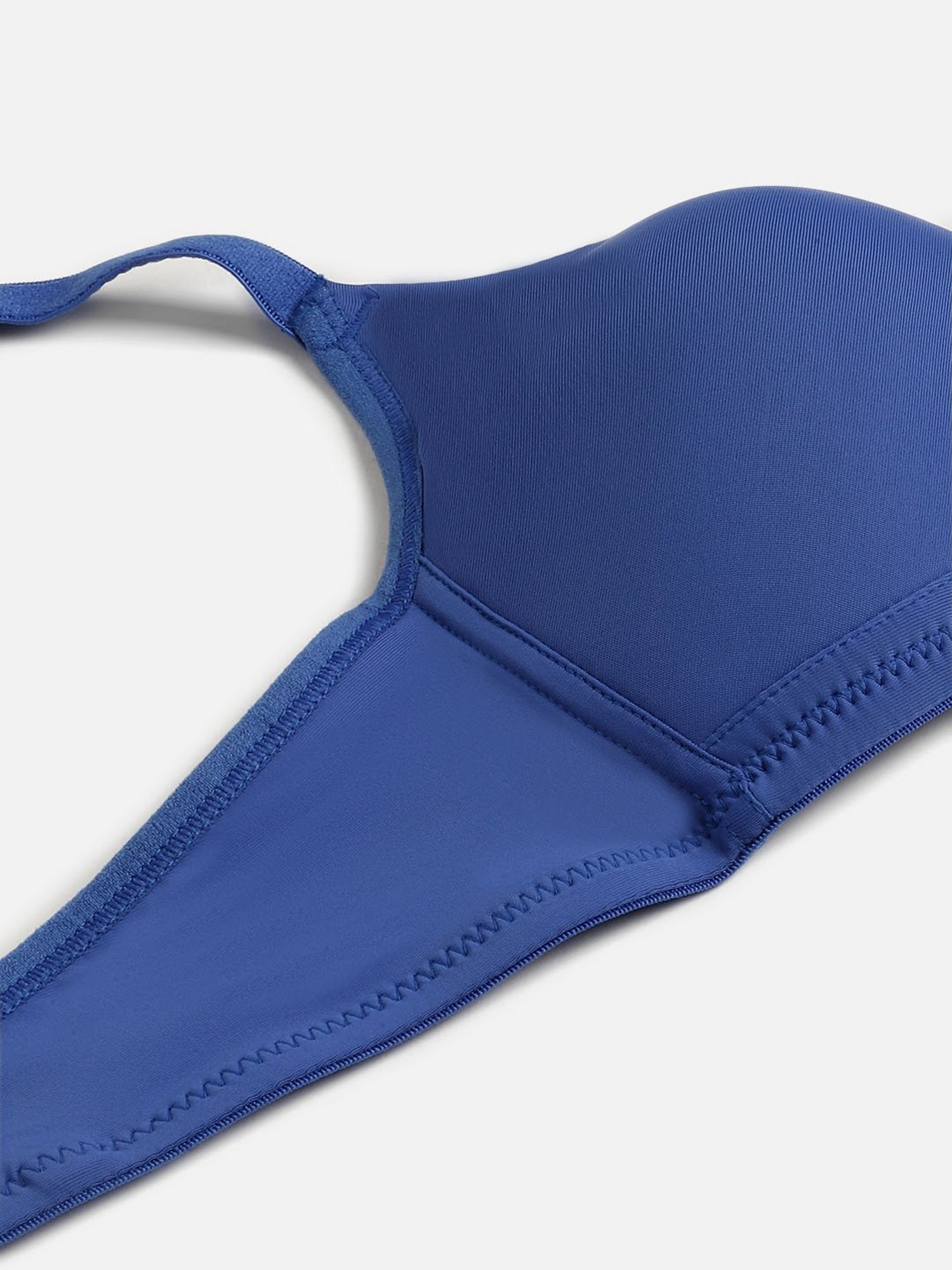 Leading Lady Blue Full Coverage T-Shirt Bra