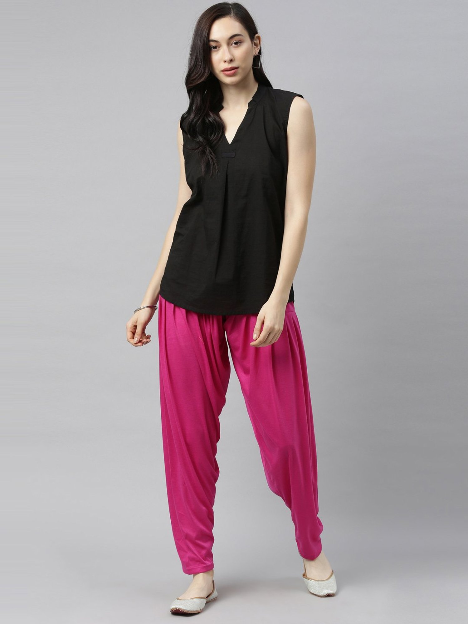 JCSS Pink Patiala Pants