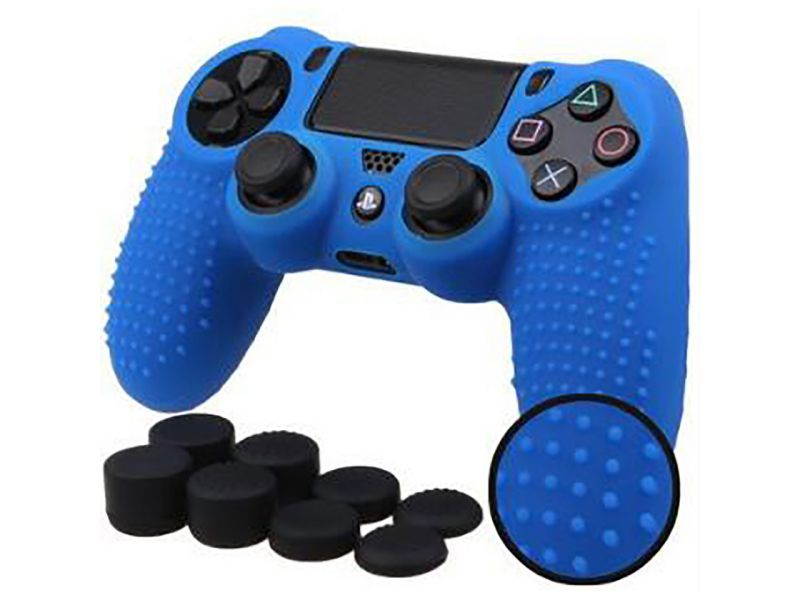 PS4 Controller Covers - PS4 Silicone Skins for DualShock 4 - PS4 Accessories Anti-Slip Cover Case for Sony Playstation 4