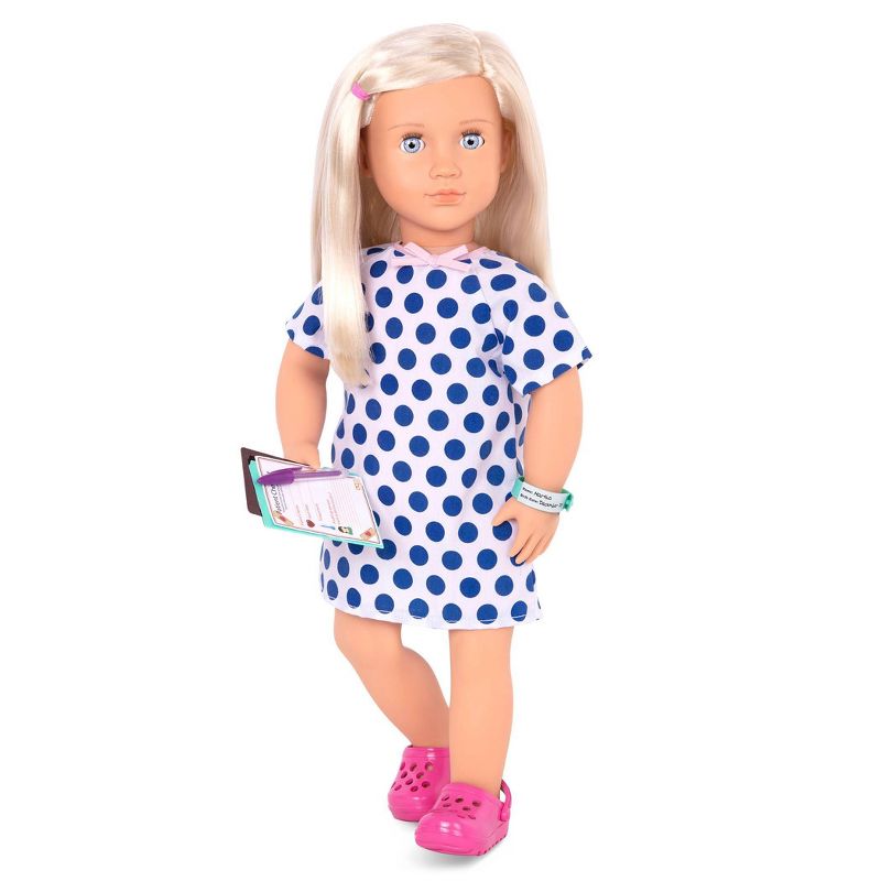 Our Generation 18" Doll with Wheelchair - Martha & Heals on Wheels Bundle