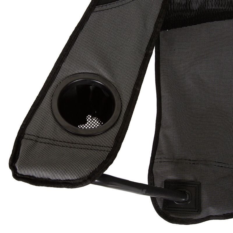 Mac Sports Heavy Duty Collapsible Folding All Terrain Beach Wagon, Red and Grey