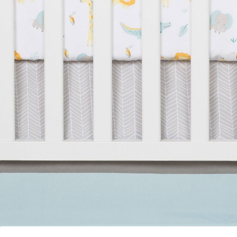 Sammy & Lou  Crib Bedding Set - Jungle Pals 4pc