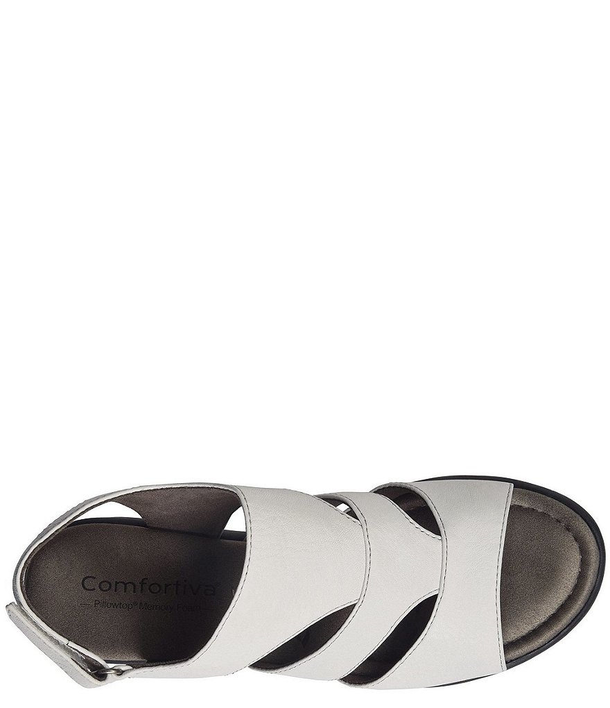 Comfortiva Parma Banded Leather Sandals