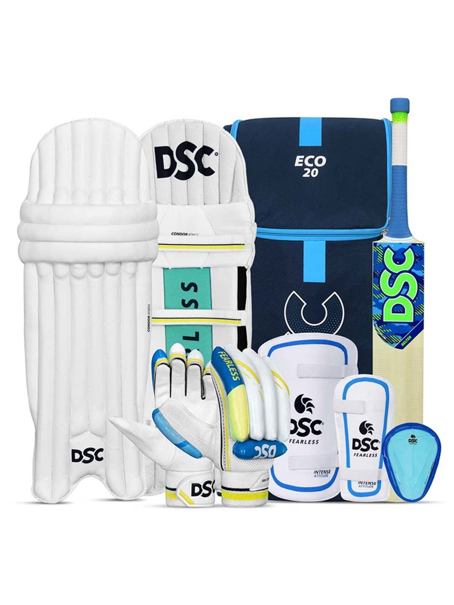 DSC Belter Kashmir Willow Cricket Kit Size - Mens