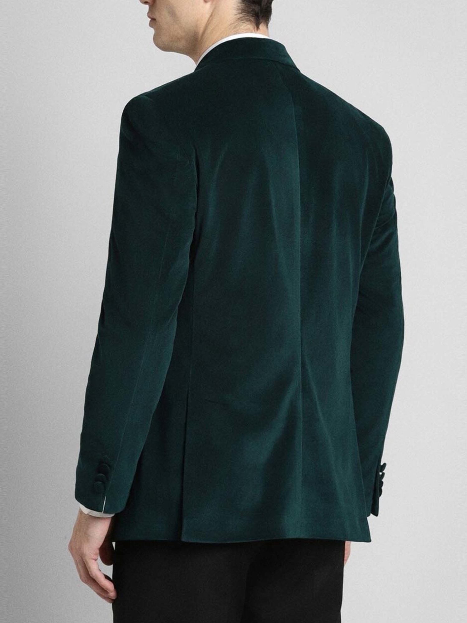 Simon Carter London Green Regular Fit Blazer