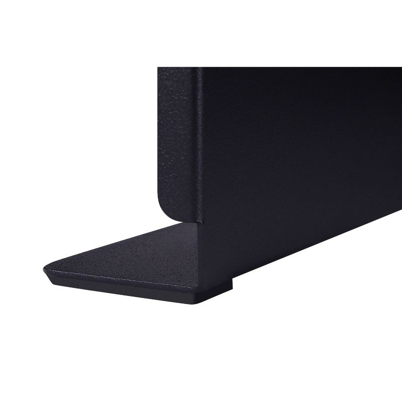 Double Articulated Dual Monitor Desk Mount with Power Black - Rocelco