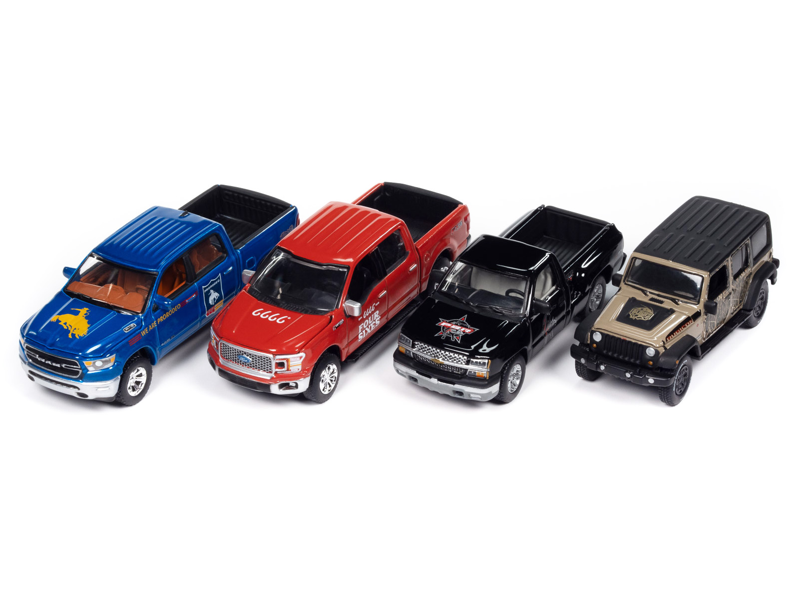 Big Country Collectibles 2024 Release 1 Set of 6 pieces 1/64 Diecast Model Cars by Auto World