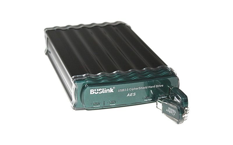 Buslink CipherShield 6 TB Hard Drive - External - USB 3.0, eSATA - 1 Year Warranty
