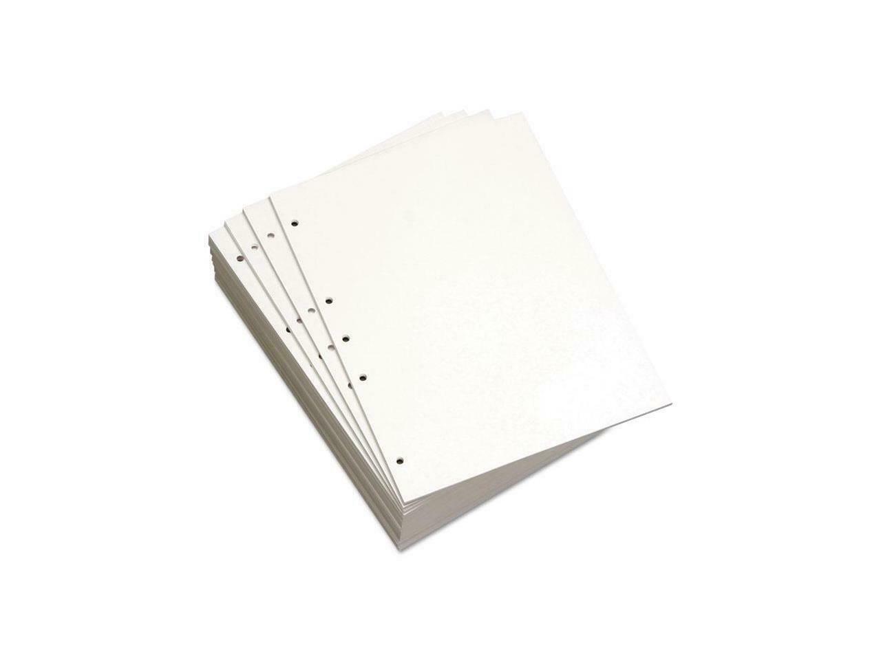 Weyerhaeuser Custom Cut Left-Punched Sheets