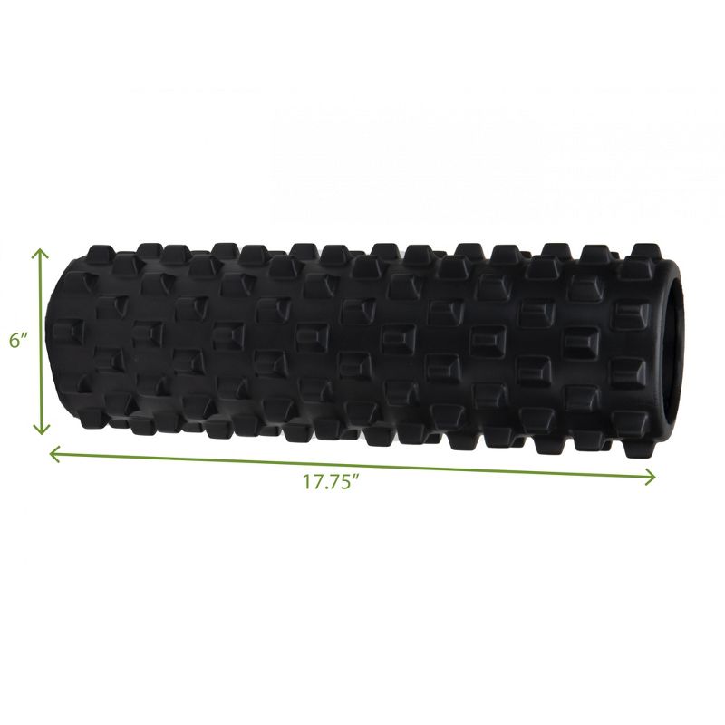Mind Reader Textured High Density Exercise Foam Roller