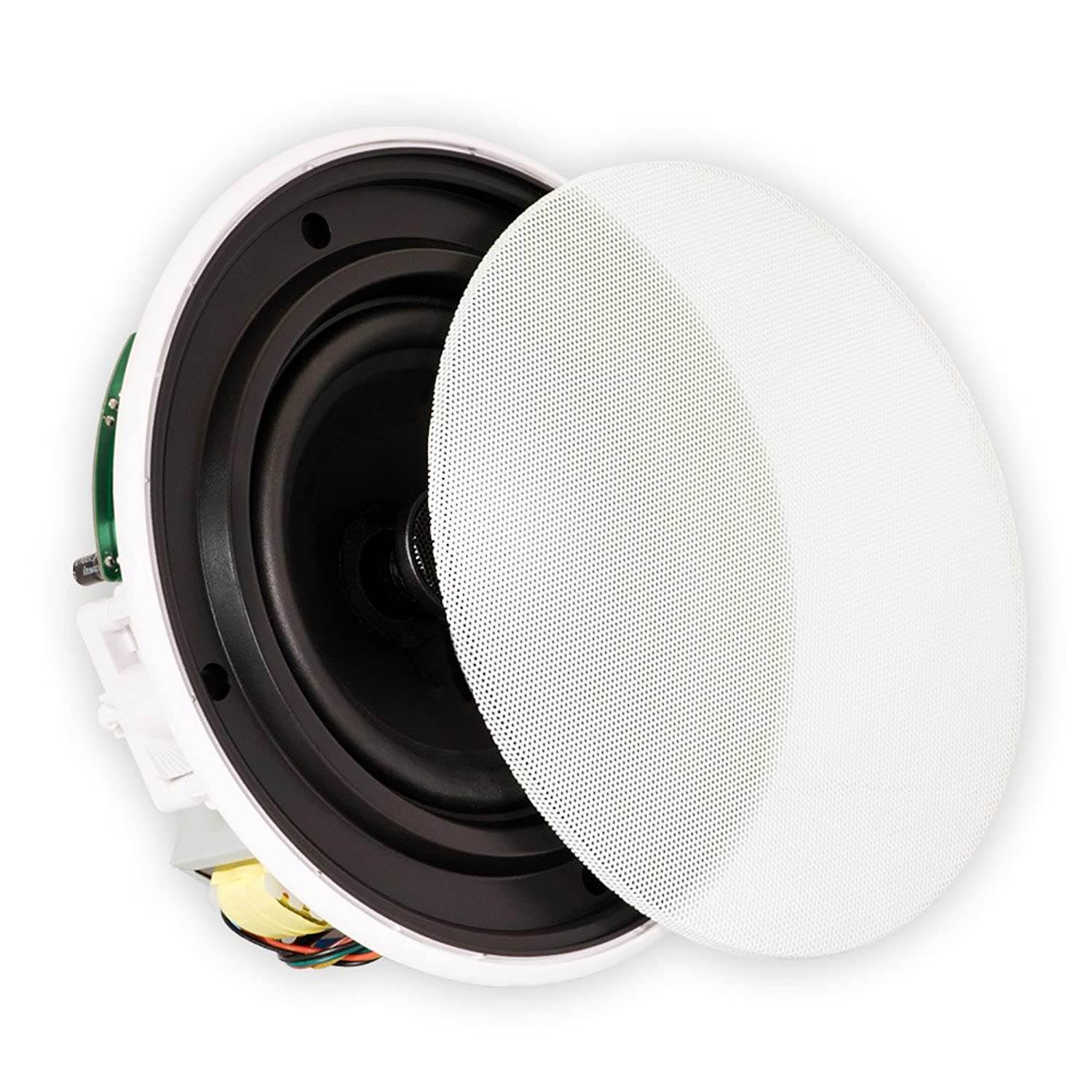 Theater Solutions TSQ670 in Ceiling 70 Volt 6.5" Speakers Quick Install 7 Speaker Set