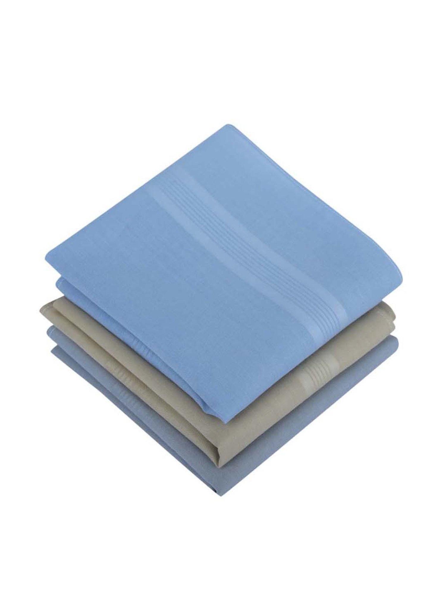 Crusset Multicolor Cotton Handkerchief - Pack of 6