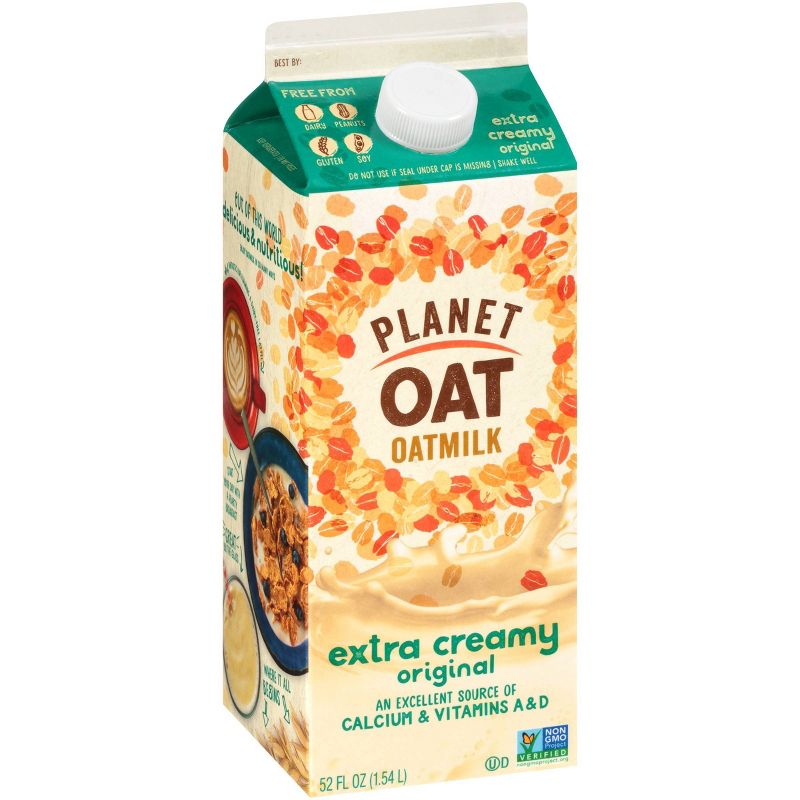 Planet Oat Extra Creamy Oatmilk - 52 fl oz