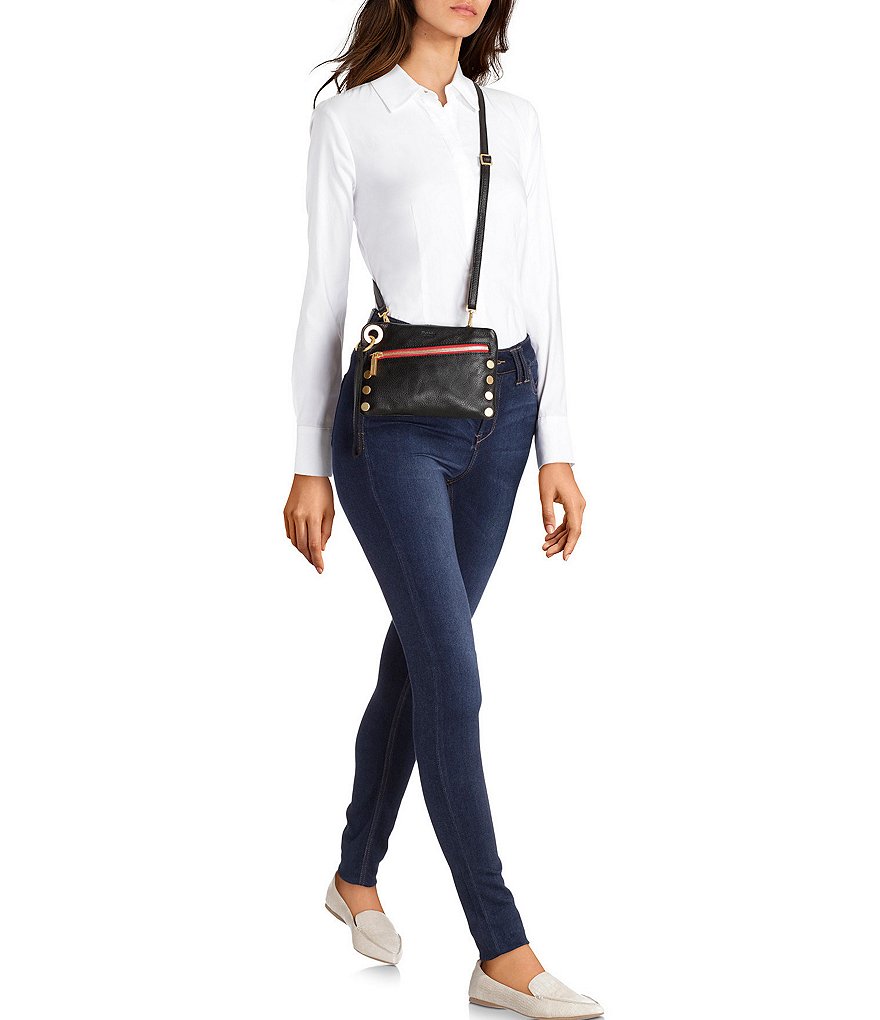 Etienne Aigner Adeline Signature Leather Wristlet Crossbody Bag