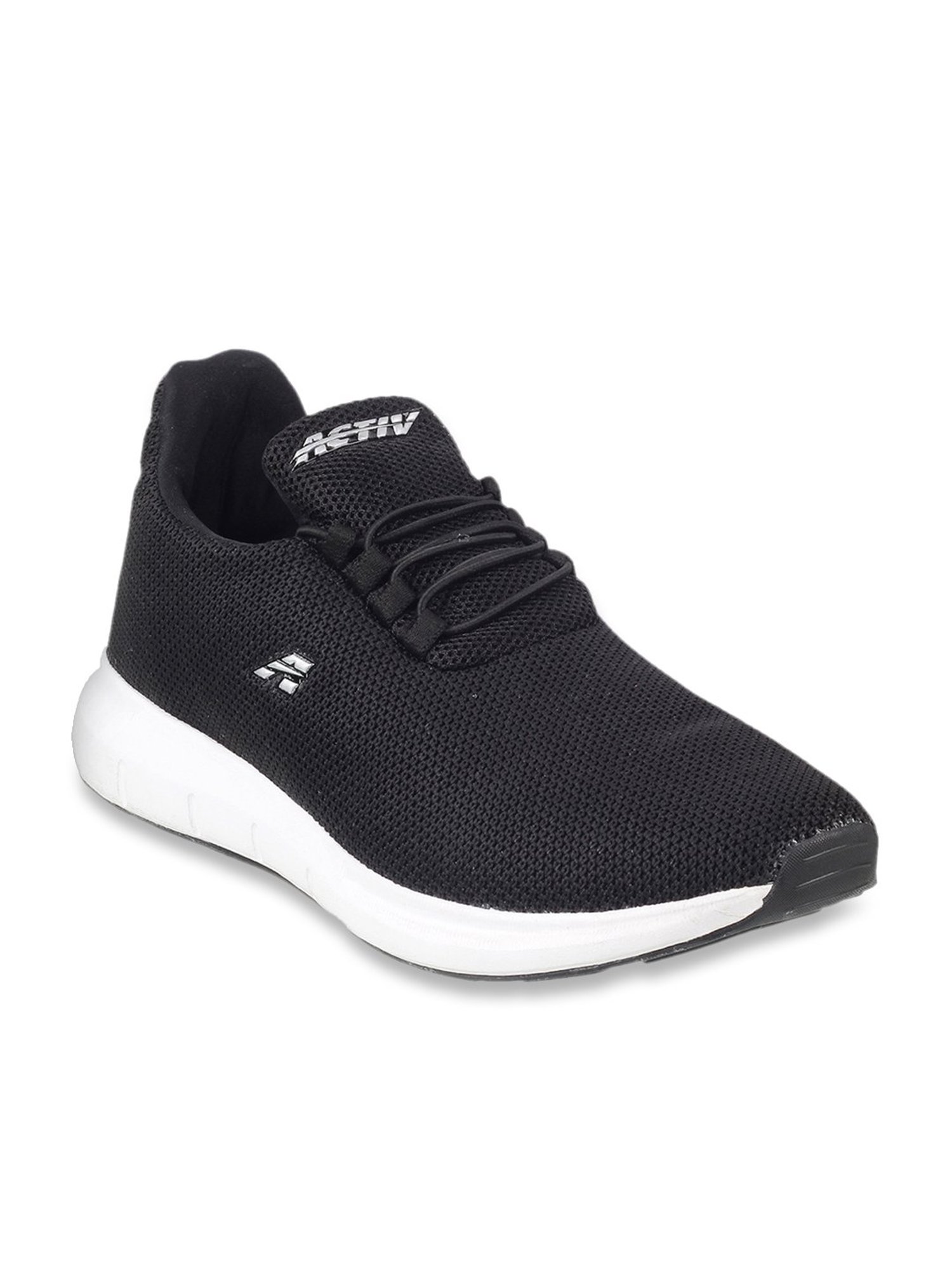 Walkway Men's Black Casual Sneakers