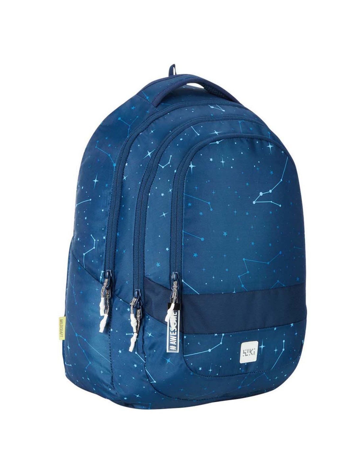 Wiki 21.5 Ltrs Blue Medium Backpack