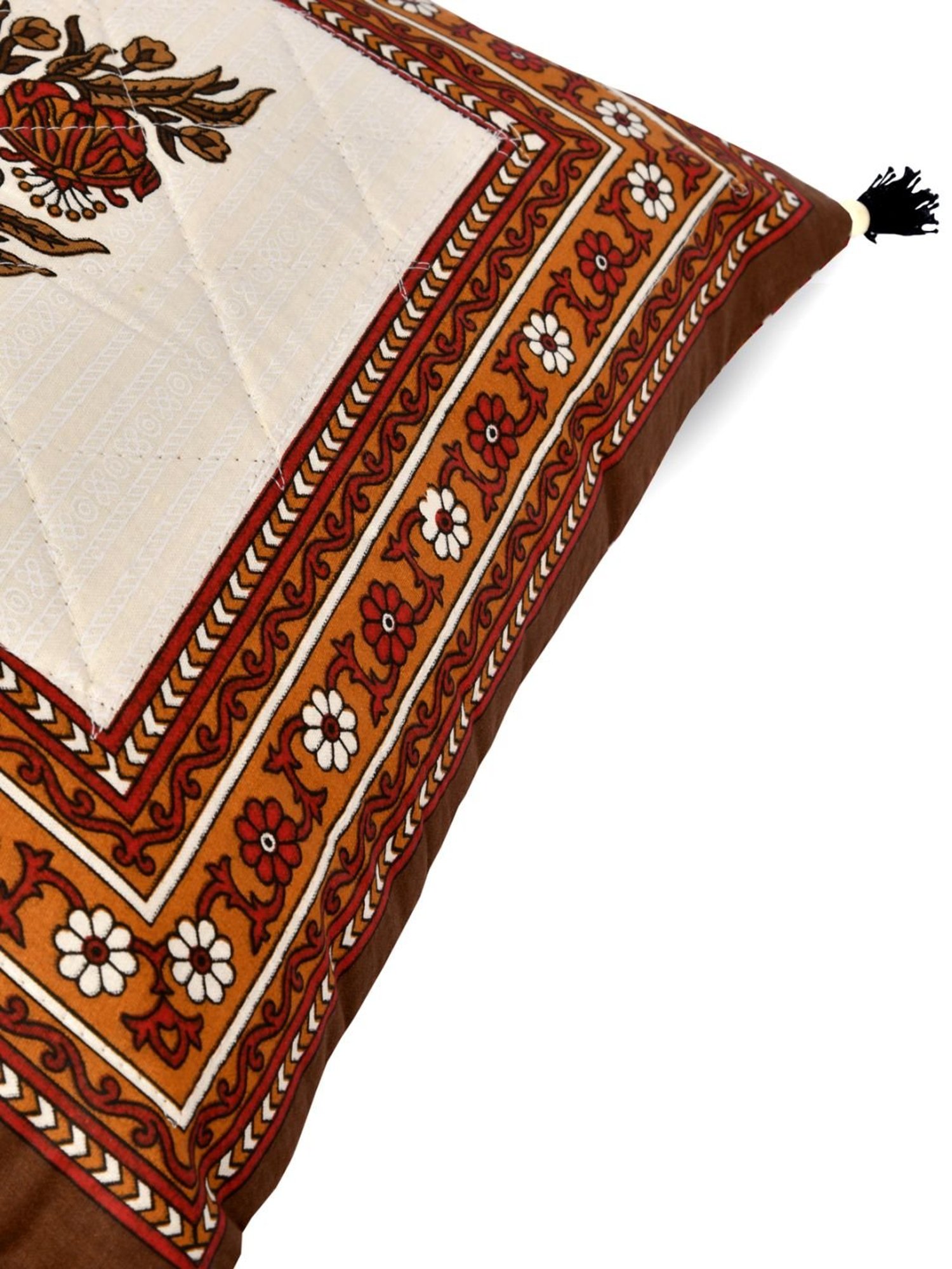 Living Roots Multicolor Cotton Cushion Covers - Set of 5