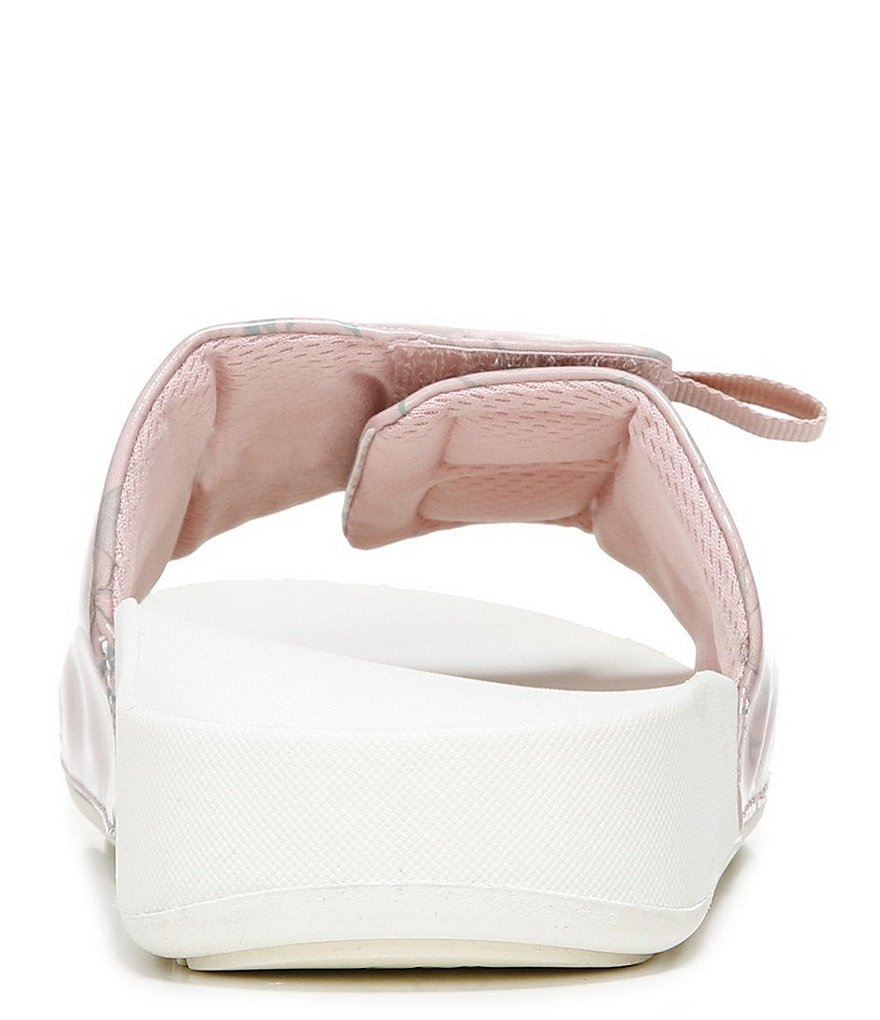 Vionic Keira Floral Print Adjustable Slides