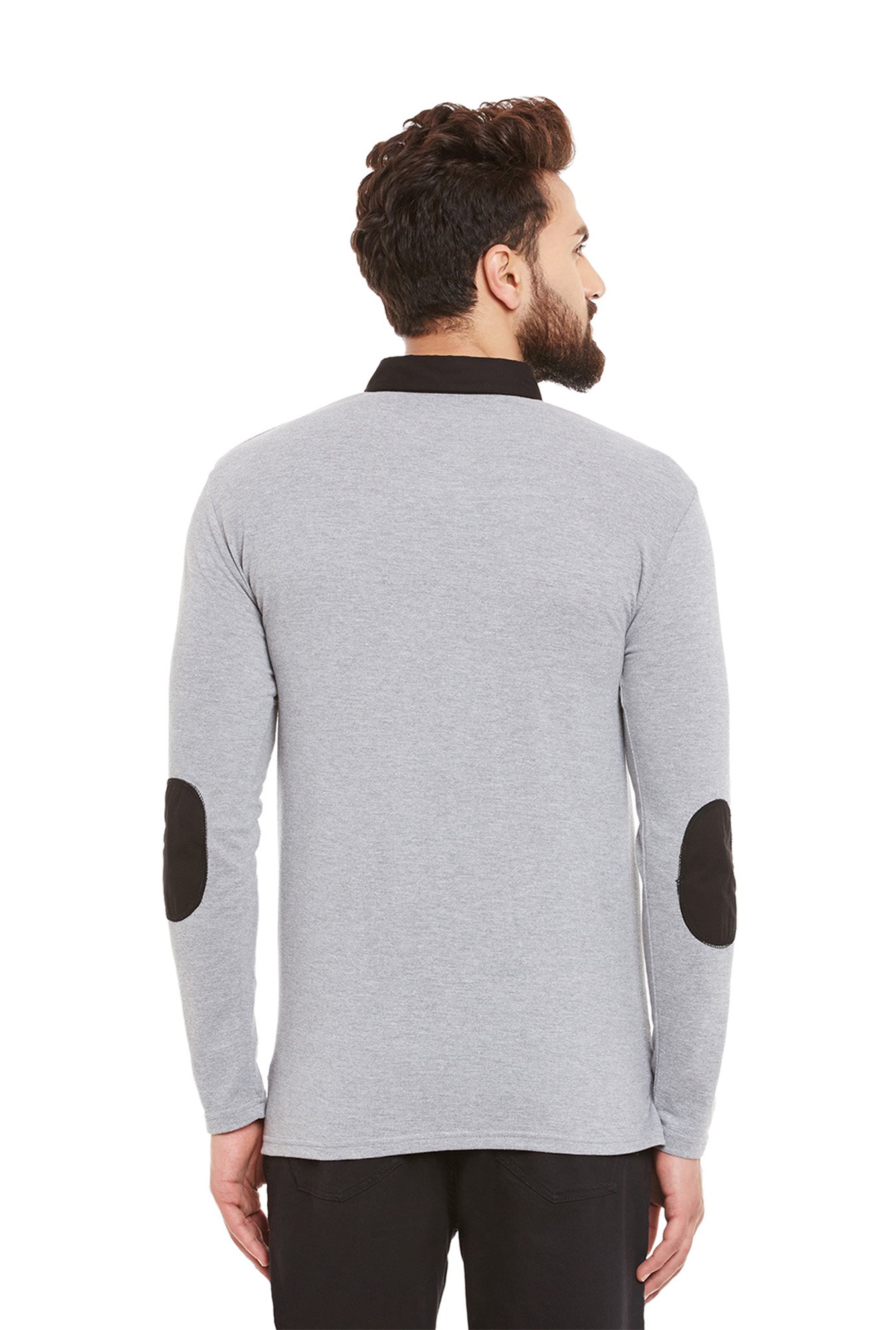 Hypernation Grey Regular Fit T-Shirt