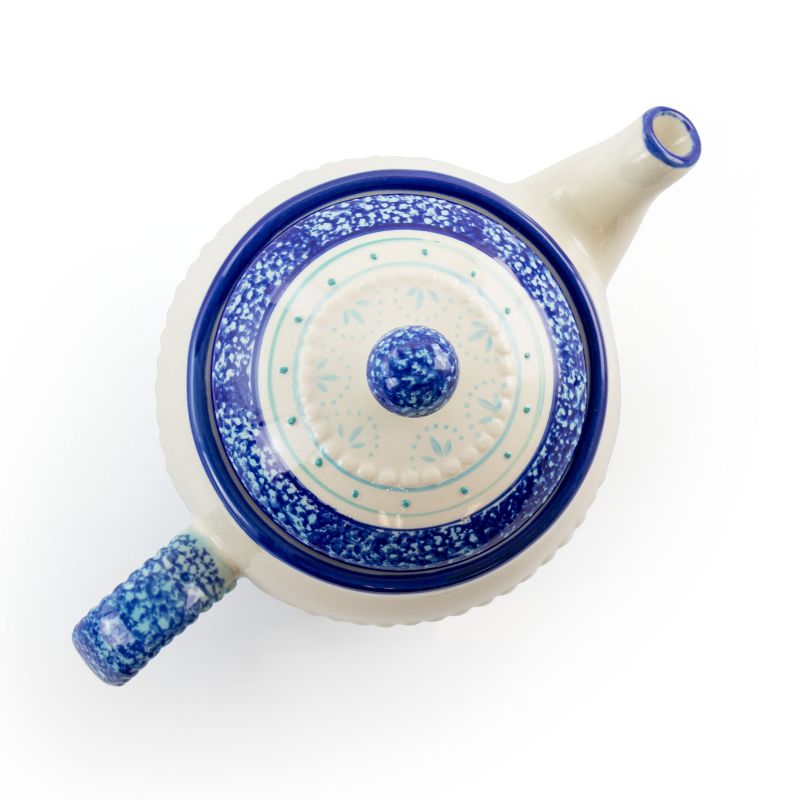 Meritage Navis 9.5 Inch Ceramic Teapot with Lid