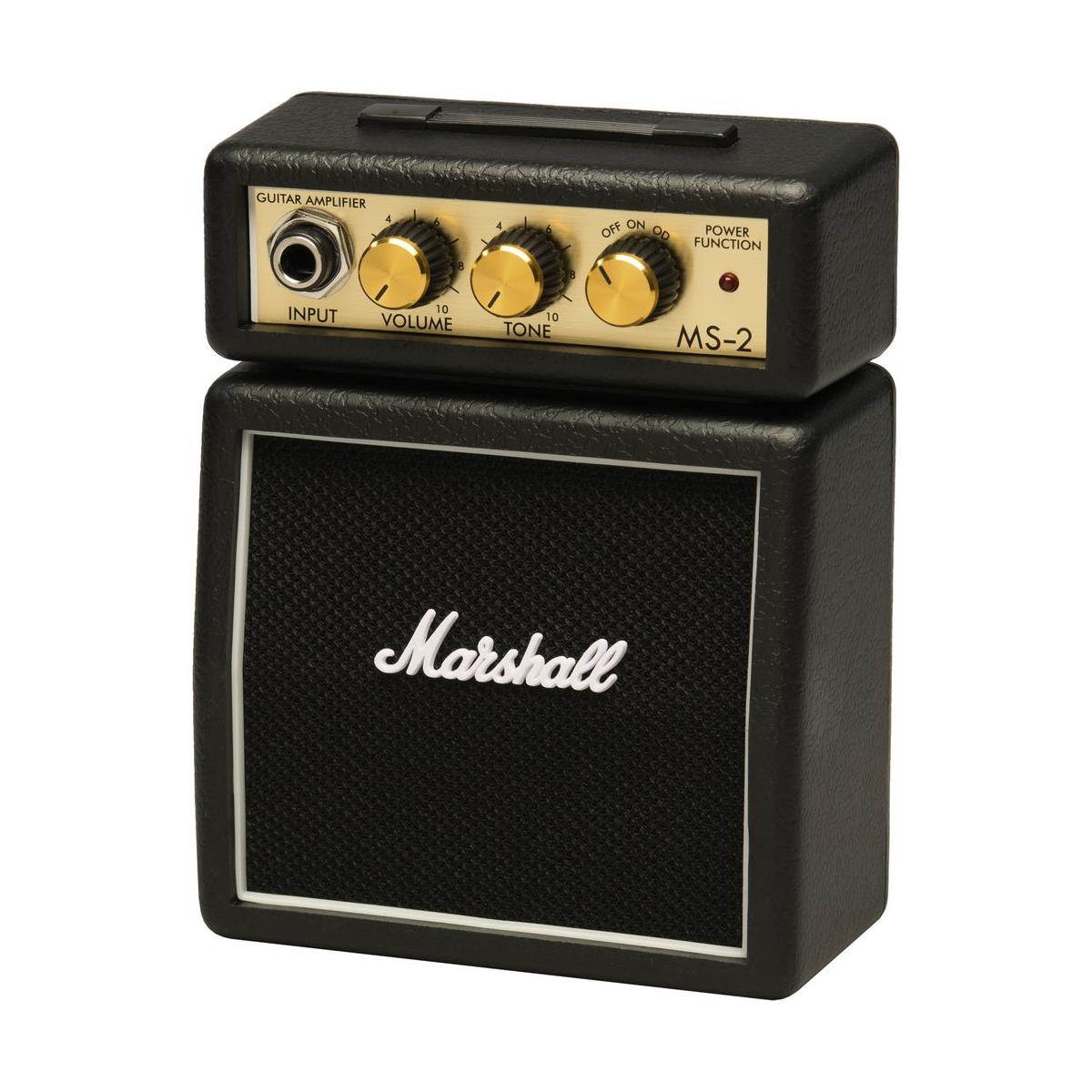 Marshall MS-2 Mini Guitar Amplifier (Black)