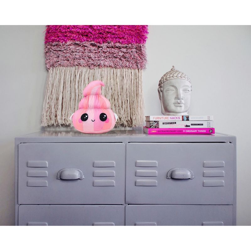 Seven20 Glitter Galaxy 6-Inch Pink Poop Collectible Plush