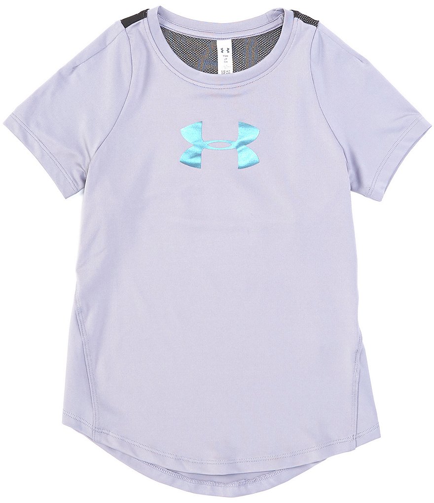 GB GB Girls Active Big Girls 7-16 Short Sleeve Tie-Dye Tee