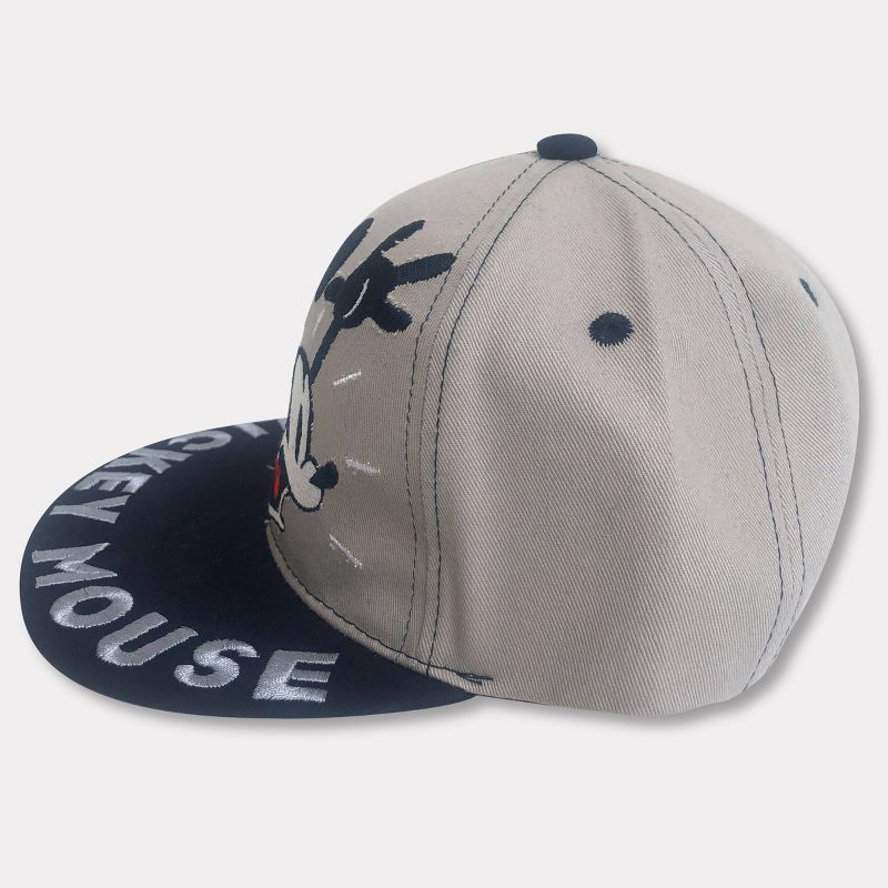 Boys' NASA Flat Brim Baseball Hat - Black