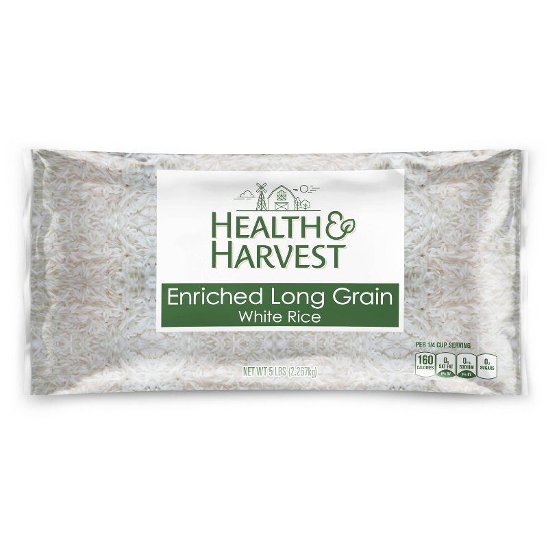 Health & Harvest Long Grain Rice - 5lb