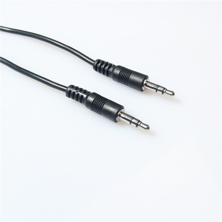 5pcs/lot Copper wire 1.5m 3.5mm male to male Plug Audio Stereo Cable