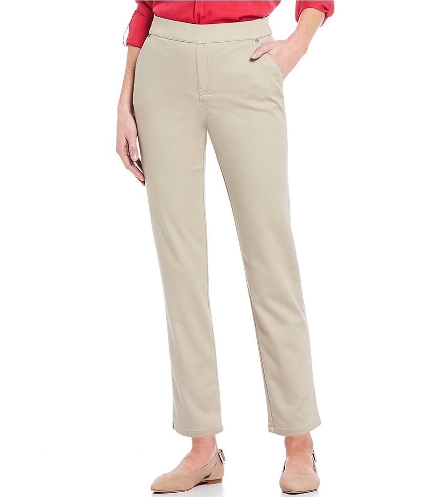 Westbound Petite Size Linen Capri Pants