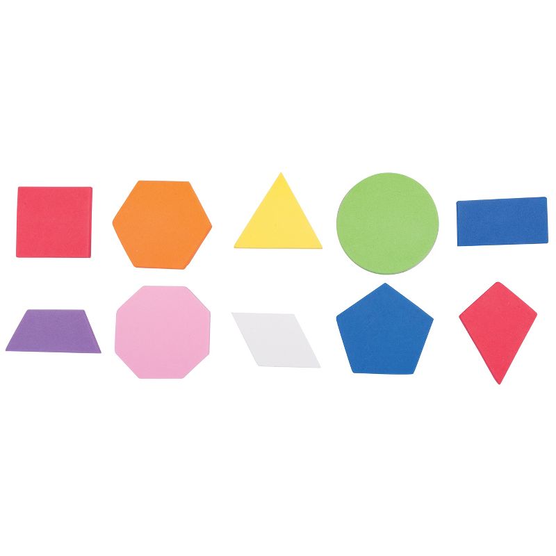 Ready 2 Learn Giant Stampers - Geometric Shapes - Filled In - Set of 10