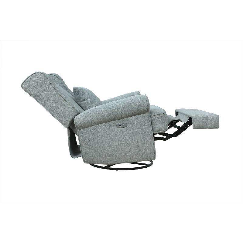 Karla Dubois Sanora Power Accent Chair - White