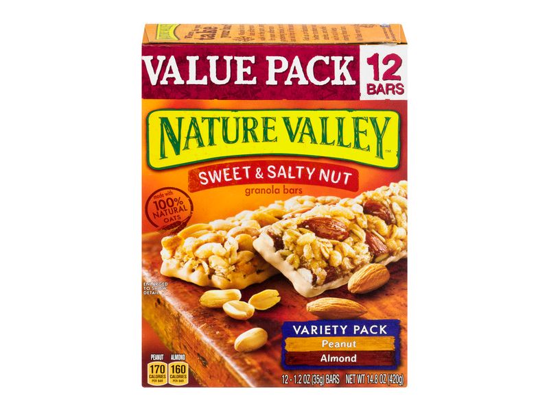 Nature Valley Bars S&S Vp Variety - 12ct