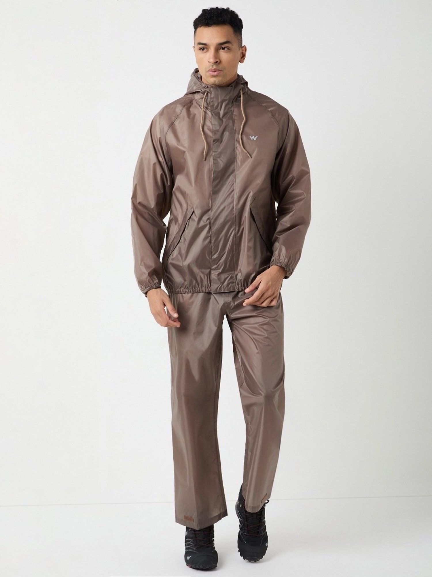 Wildcraft Beige Regular Fit Raincoat Set