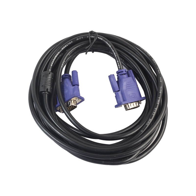 10M VGA Cable Male to Male 3 + 6 HD 15PIN for LCD CRT Projector PC Laptop Monitor Cable