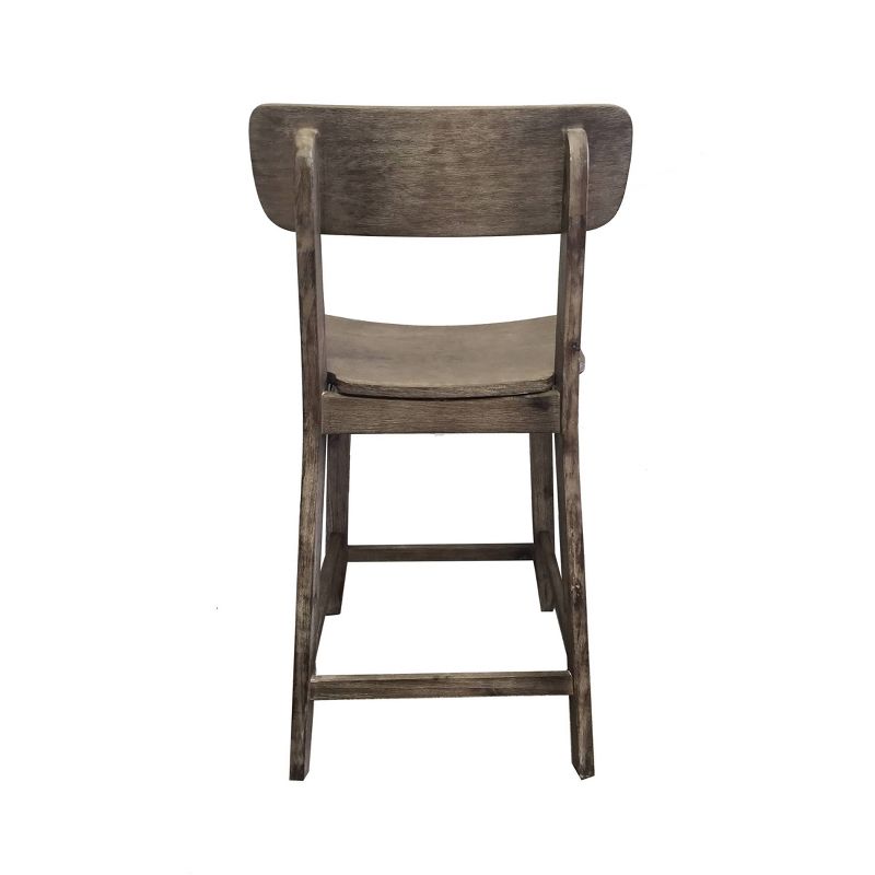 24" Torino Counter Height Barstool Barnwood - Boraam