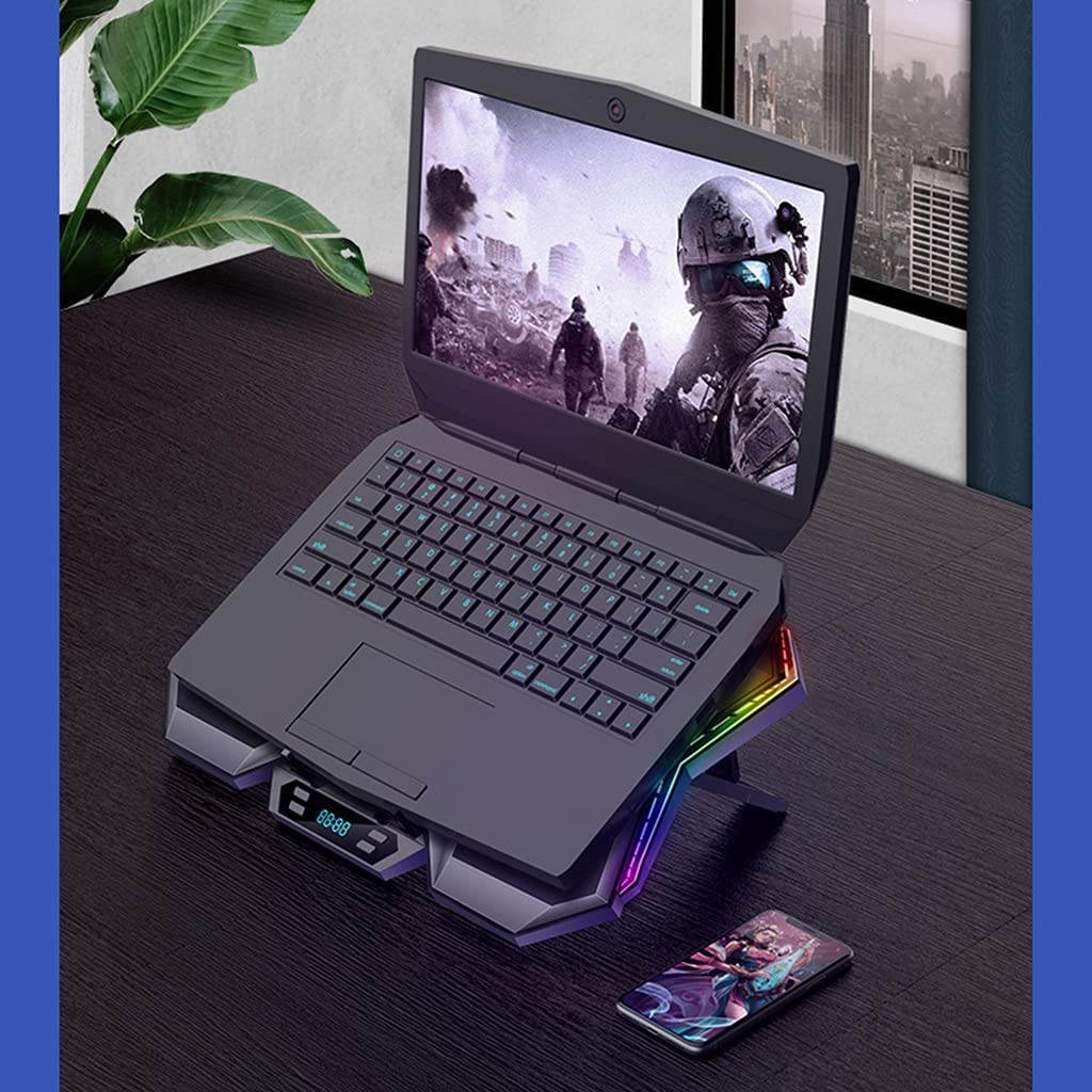 Computer Base Exhaust Fan Notebook Radiator Computer Bracket Cool Cool Sound Game Book Cooling Bracket Plate Notebook Cooling Bracket