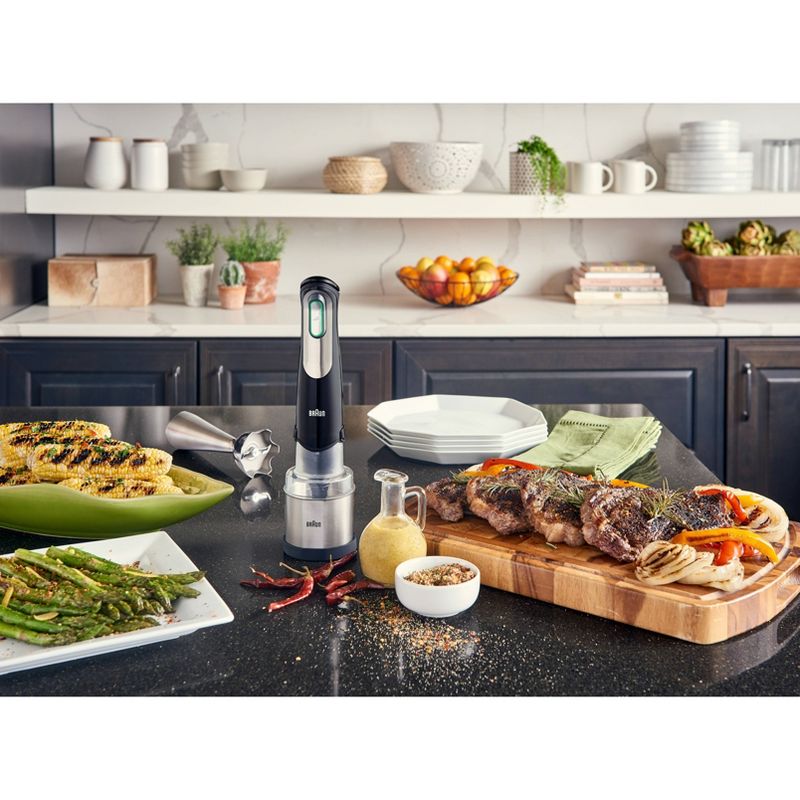 Braun 1.5-Cup Chopper Attachment - Stainless Steel - MQ20BK