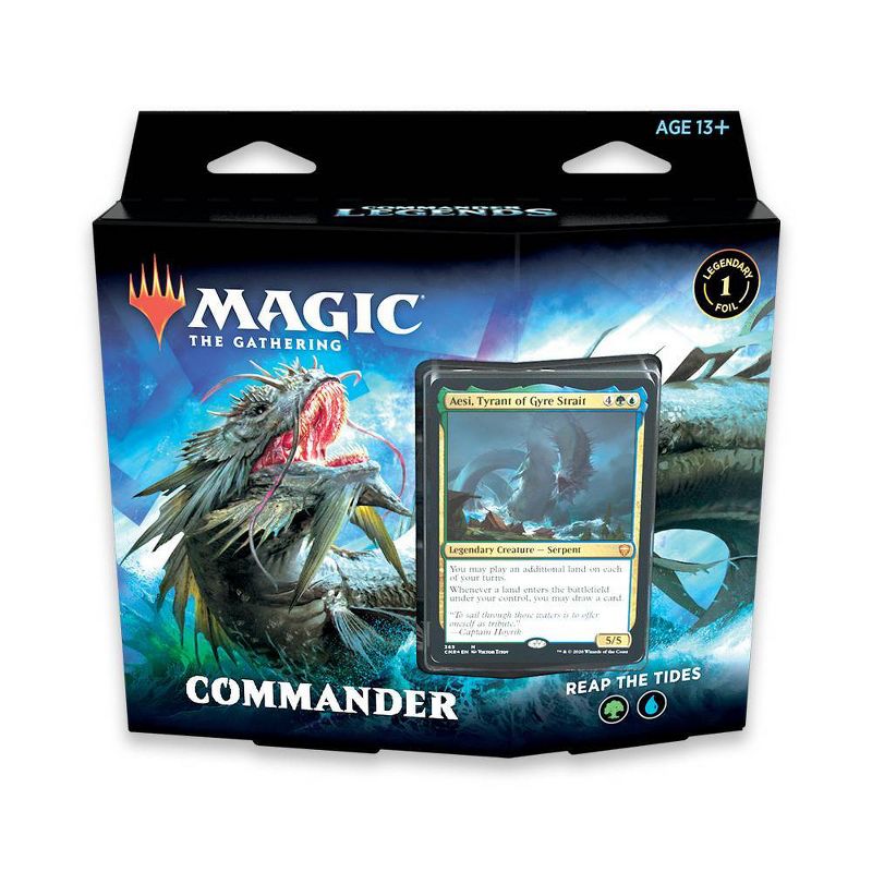 Magic: The Gathering Commander Legends Commander Deck Reap The Tides