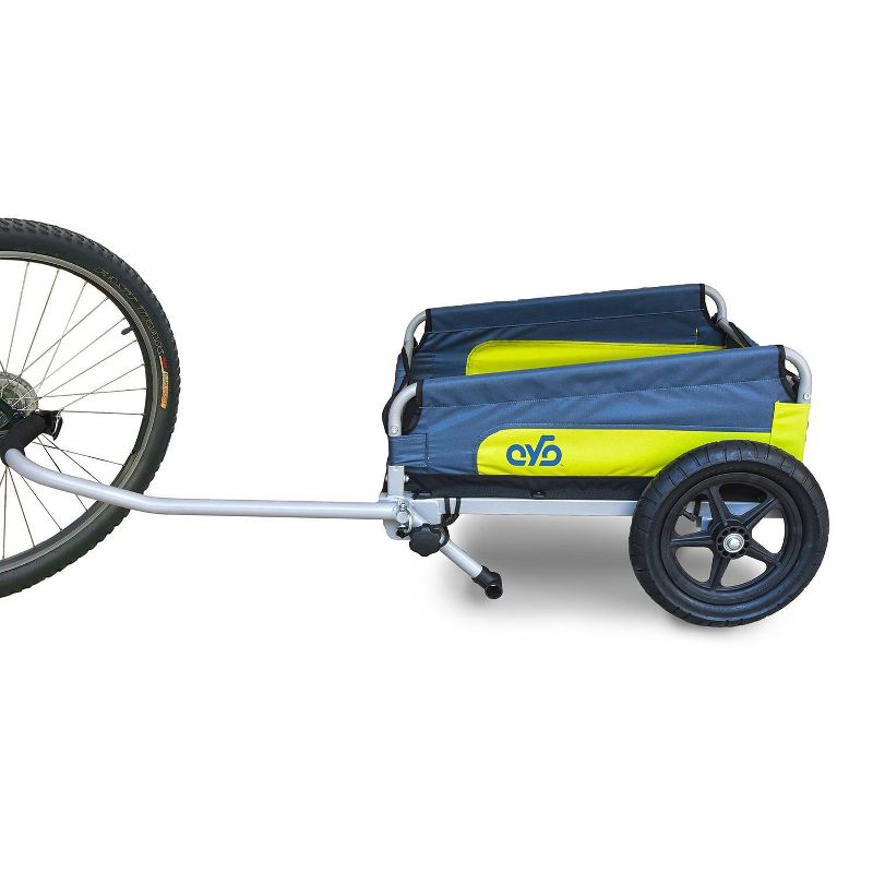 Tow Tuff TTF-2762ACBR Heavy Duty 2-in-1 Aluminum Automotive Cargo Luggage Carrier with Bike Hitch Rack