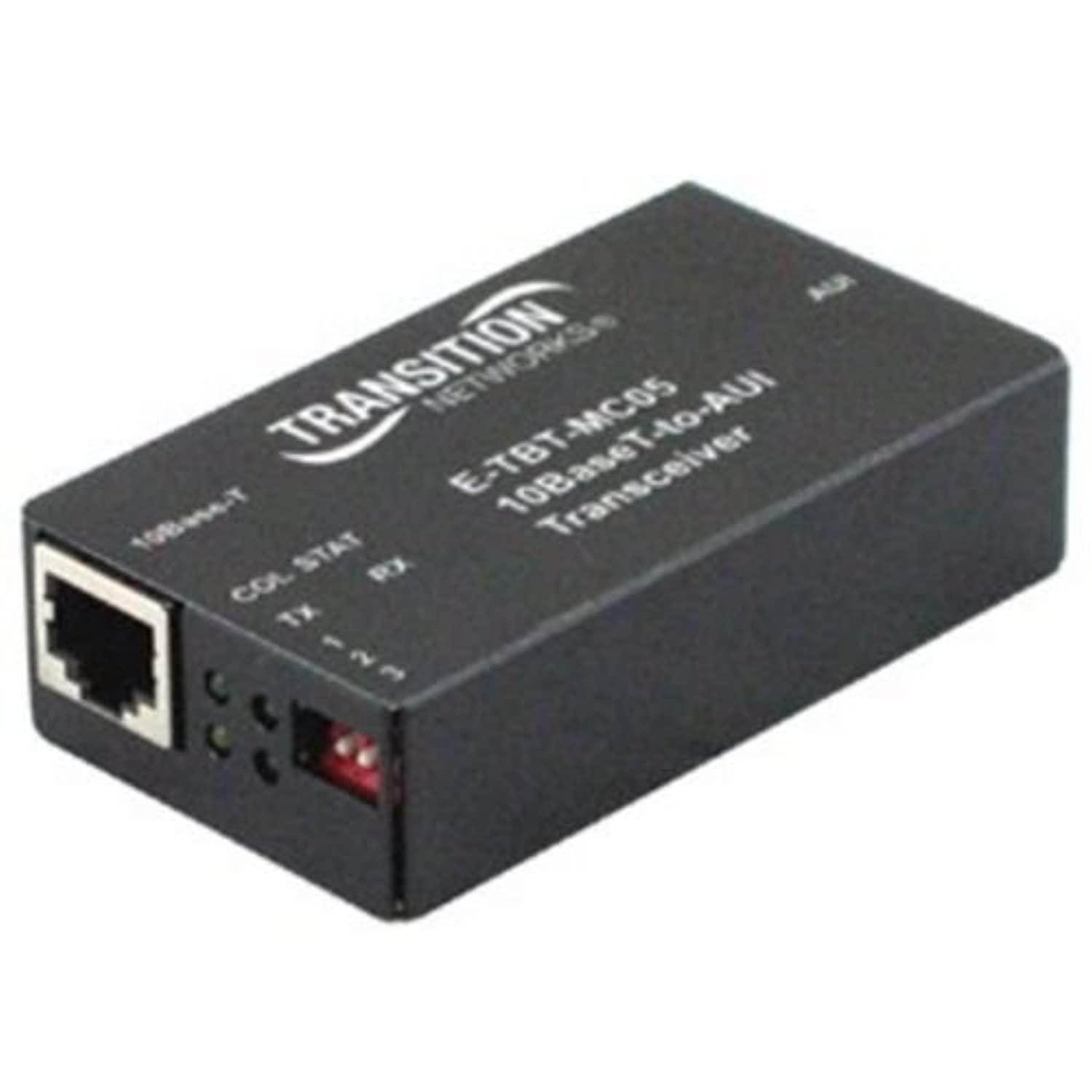 transition networks ethernet to aui converter